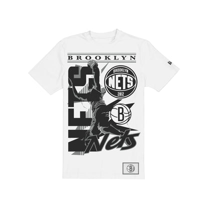 Brooklyn Nets Sport Classics Player White T-Shirt