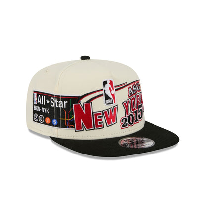 Brooklyn Nets Hardwood Classics 2015 All-Star Game 9FIFTY A-Frame Snapback Hat