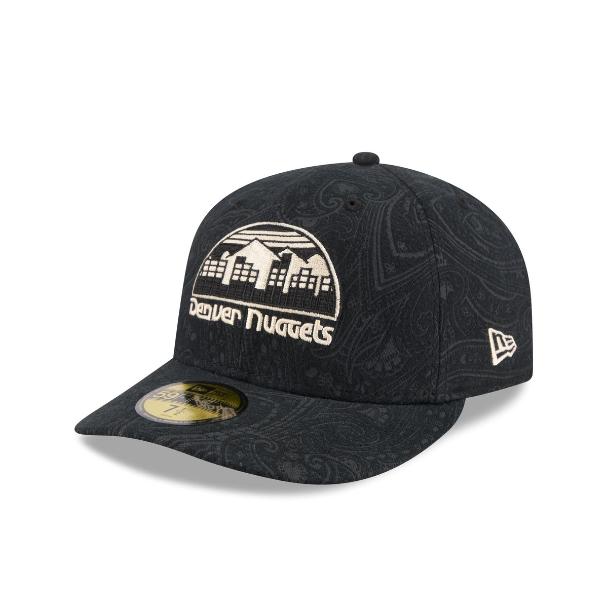 Denver Nuggets Three Looms Brushed Cotton 59FIFTY Fitted Hat