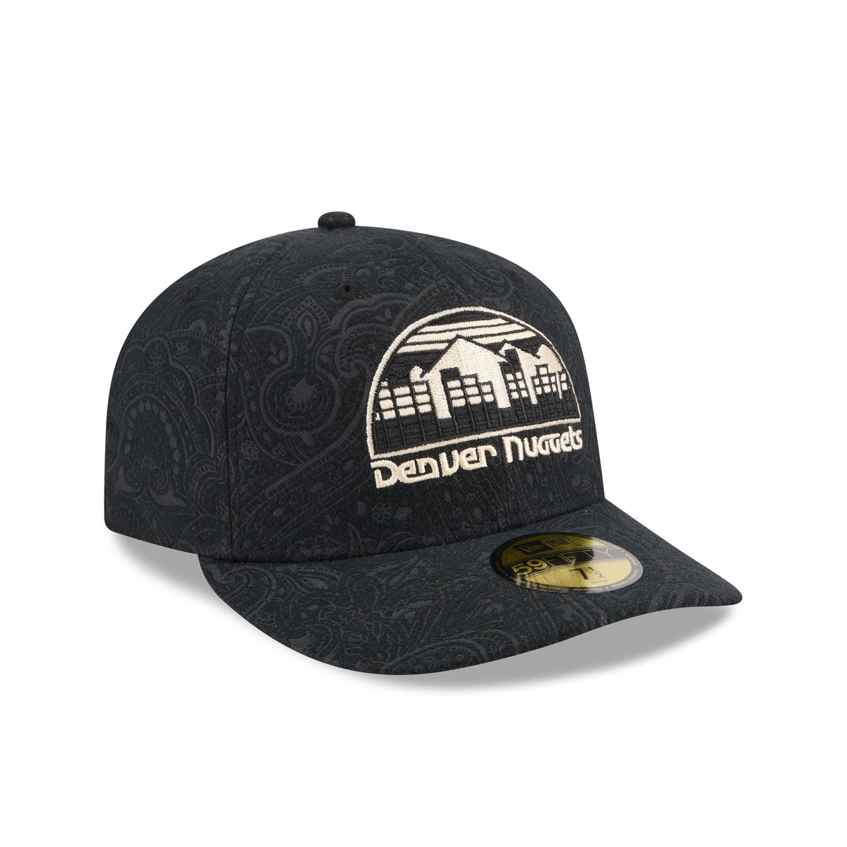 Denver Nuggets Three Looms Brushed Cotton 59FIFTY Fitted Hat