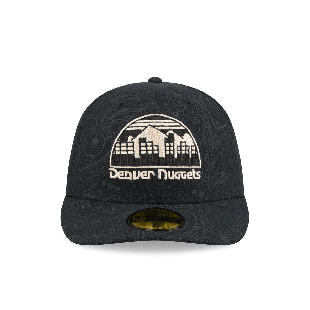 Denver Nuggets Three Looms Brushed Cotton 59FIFTY Fitted Hat