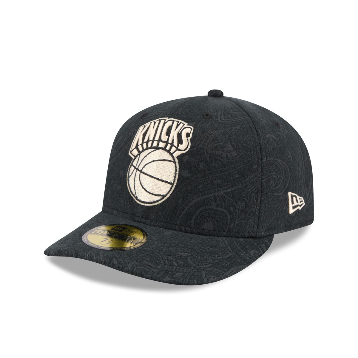 New York Knicks Three Looms Brushed Cotton 59FIFTY Fitted Hat