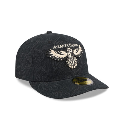 Atlanta Hawks Three Looms Brushed Cotton 59FIFTY Fitted Hat