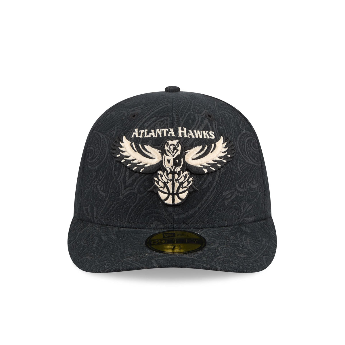 Atlanta Hawks Three Looms Brushed Cotton 59FIFTY Fitted Hat