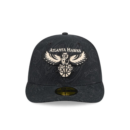 Atlanta Hawks Three Looms Brushed Cotton 59FIFTY Fitted Hat