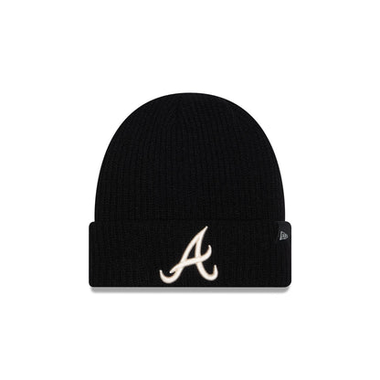 Atlanta Braves Cashmere Black Cuff Knit Hat