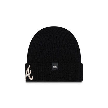 Atlanta Braves Cashmere Black Cuff Knit Hat