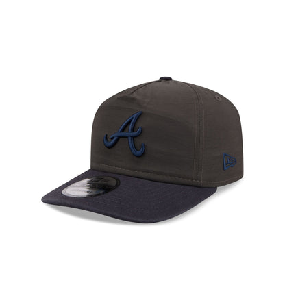 Atlanta Braves Three Looms Nylon Black 19TWENTY Adjustable Hat