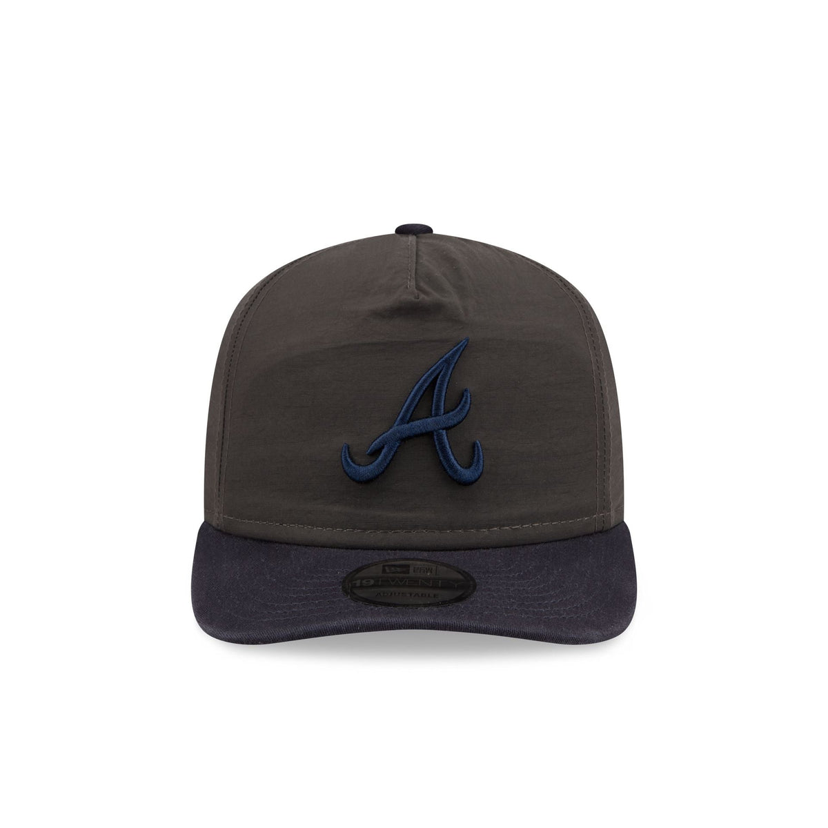 Atlanta Braves Three Looms Nylon Black 19TWENTY Adjustable Hat