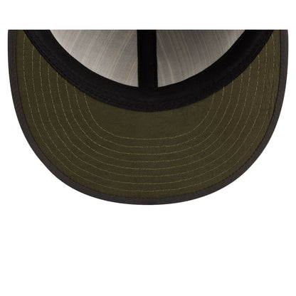 Arizona Diamondbacks Three Looms Nylon Black Retro Crown 9FIFTY Adjustable Hat