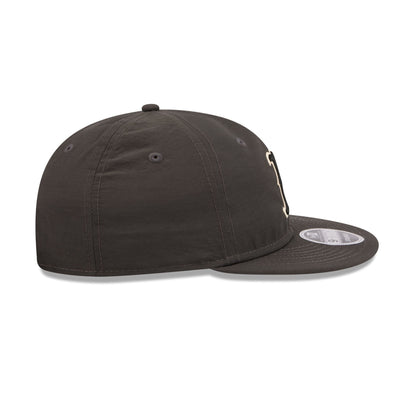 Boston Red Sox Three Looms Nylon Black Retro Crown 9FIFTY Adjustable Hat