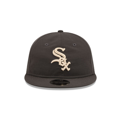 Chicago White Sox Three Looms Nylon Black Retro Crown 9FIFTY Adjustable Hat