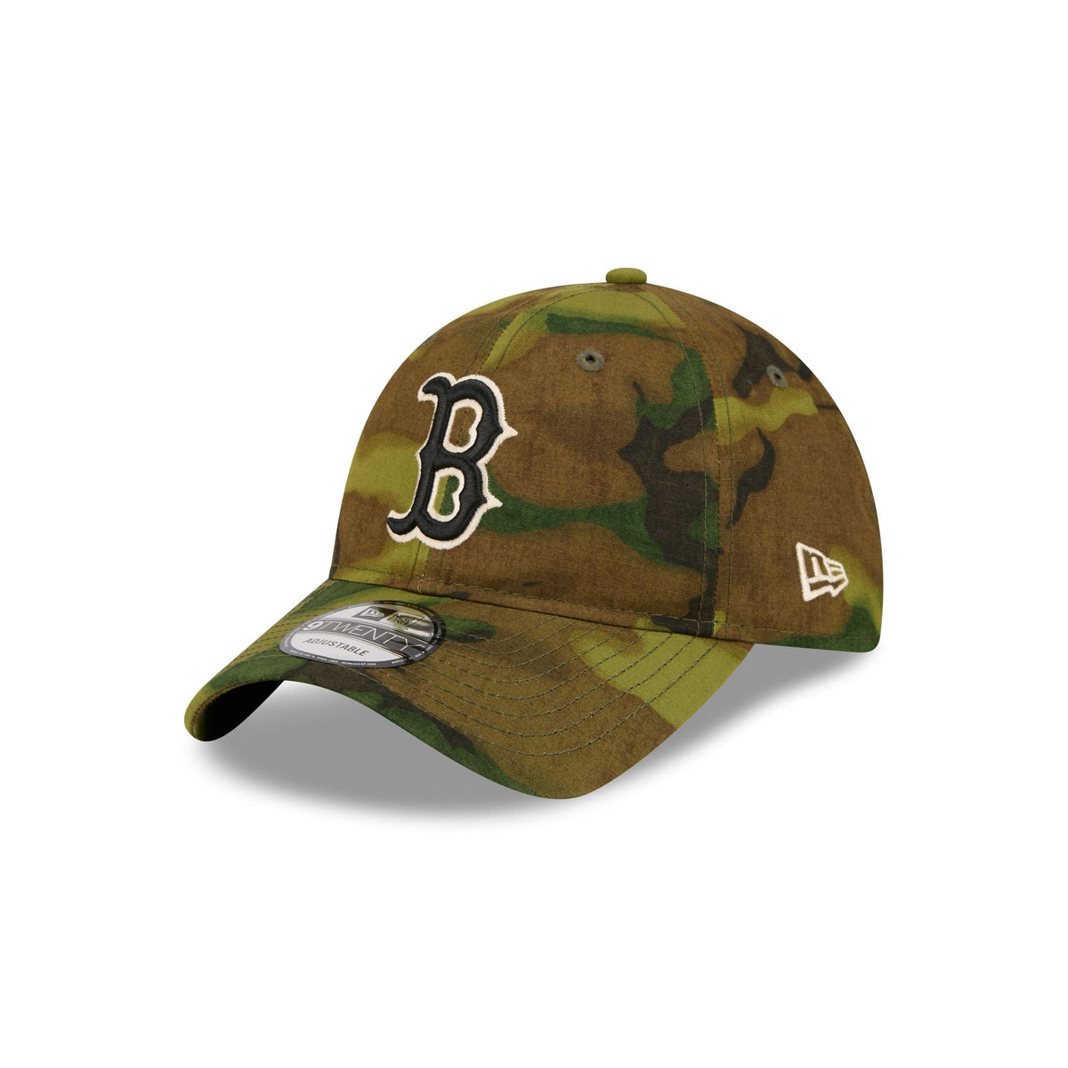 Boston Red Sox Three Looms Ripstop Camo 9TWENTY Adjustable Hat