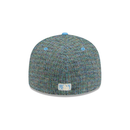Atlanta Braves Three Looms Tweedy Cotton Radiant Blue 59FIFTY Fitted Hat