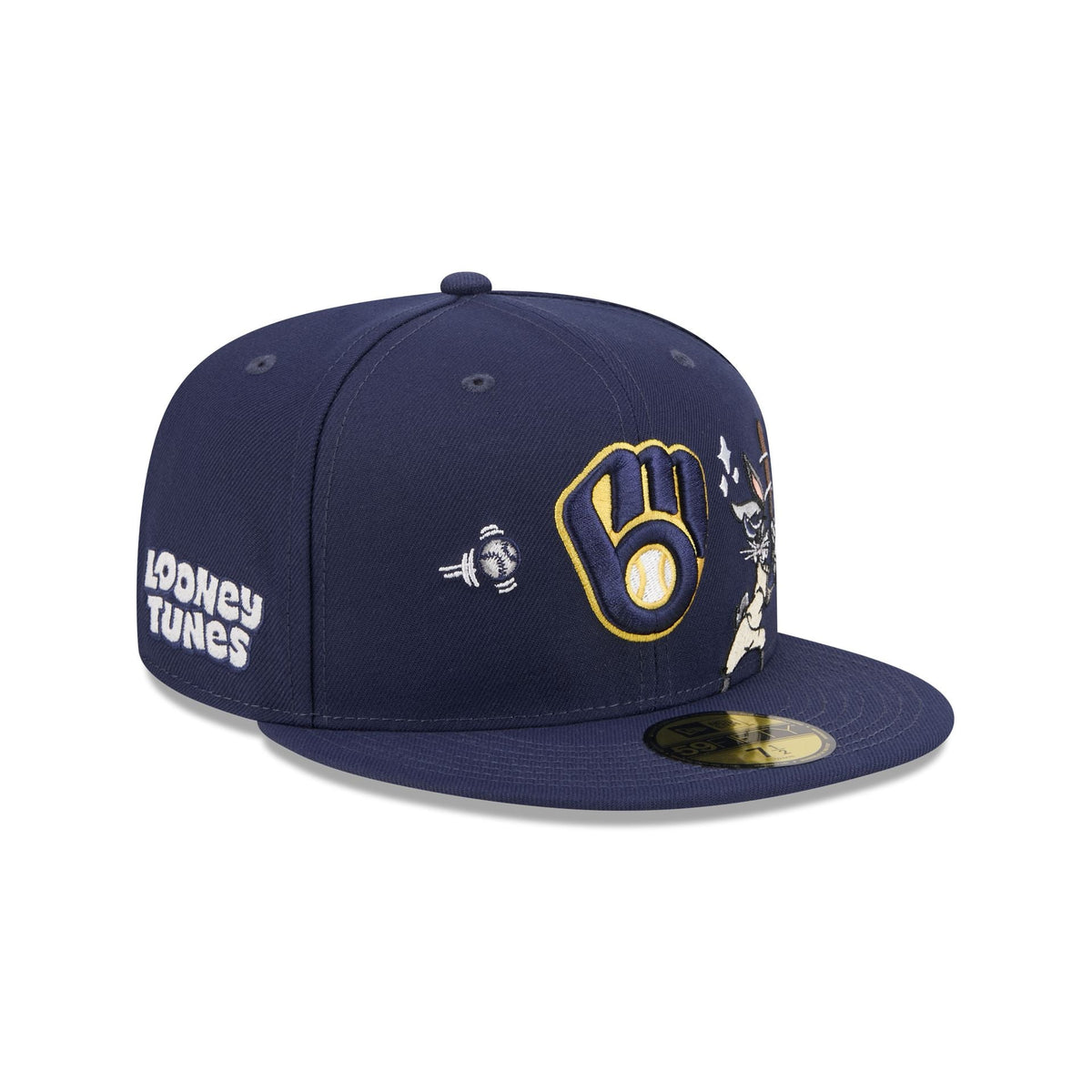 Milwaukee Brewers Bugs Bunny Swing 59FIFTY Fitted Hat