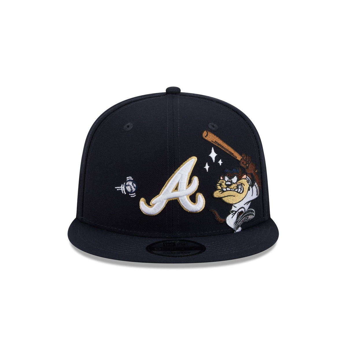Atlanta Braves Tasmanian Devil Swing 9FIFTY Snapback Hat