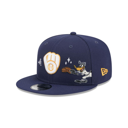 Milwaukee Brewers Daffy Duck Catch 9FIFTY Snapback Hat