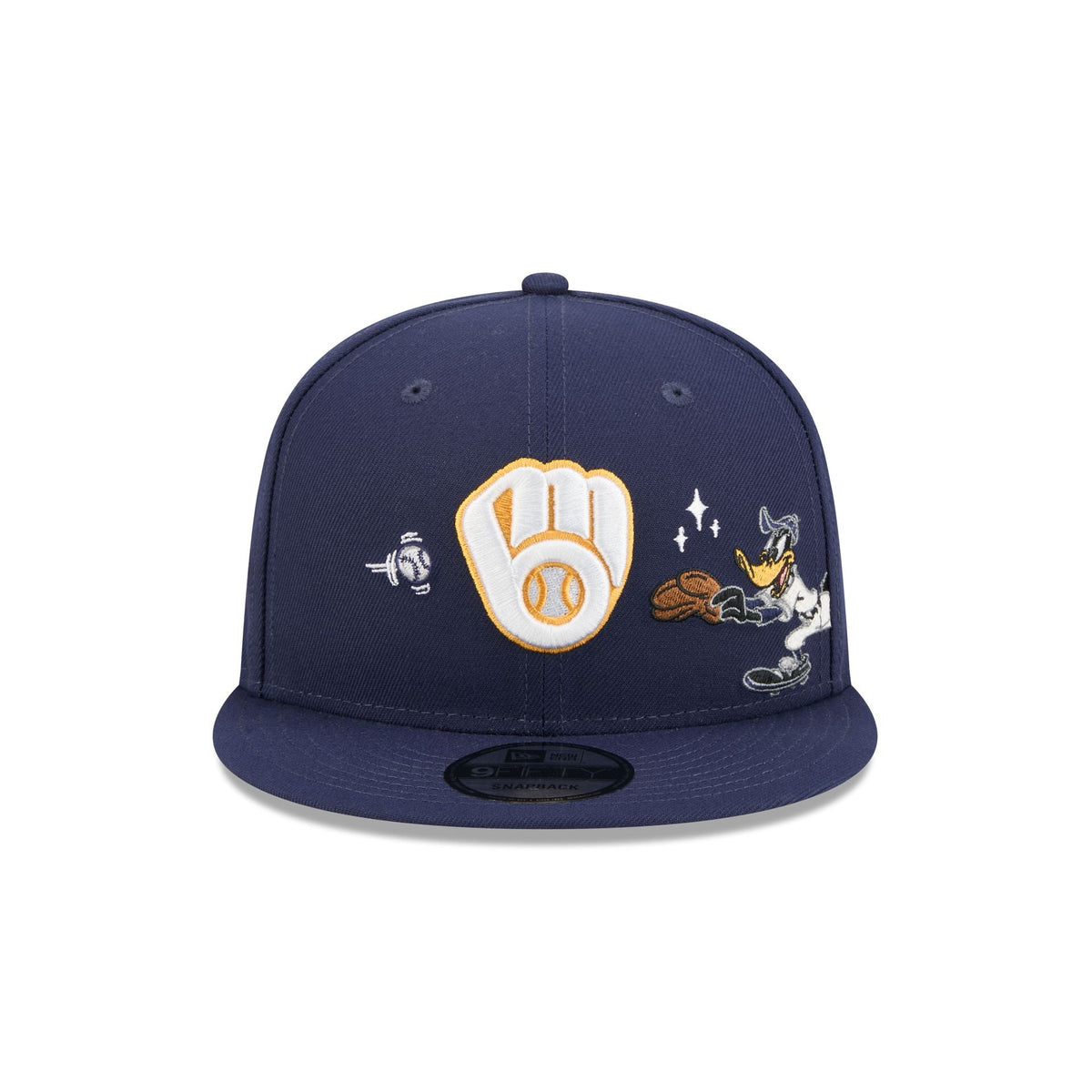 Milwaukee Brewers Daffy Duck Catch 9FIFTY Snapback Hat