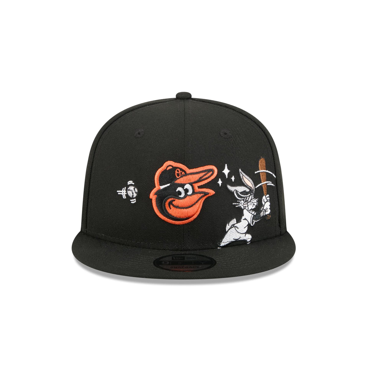 Baltimore Orioles Bugs Bunny Swing 9FIFTY Snapback Hat