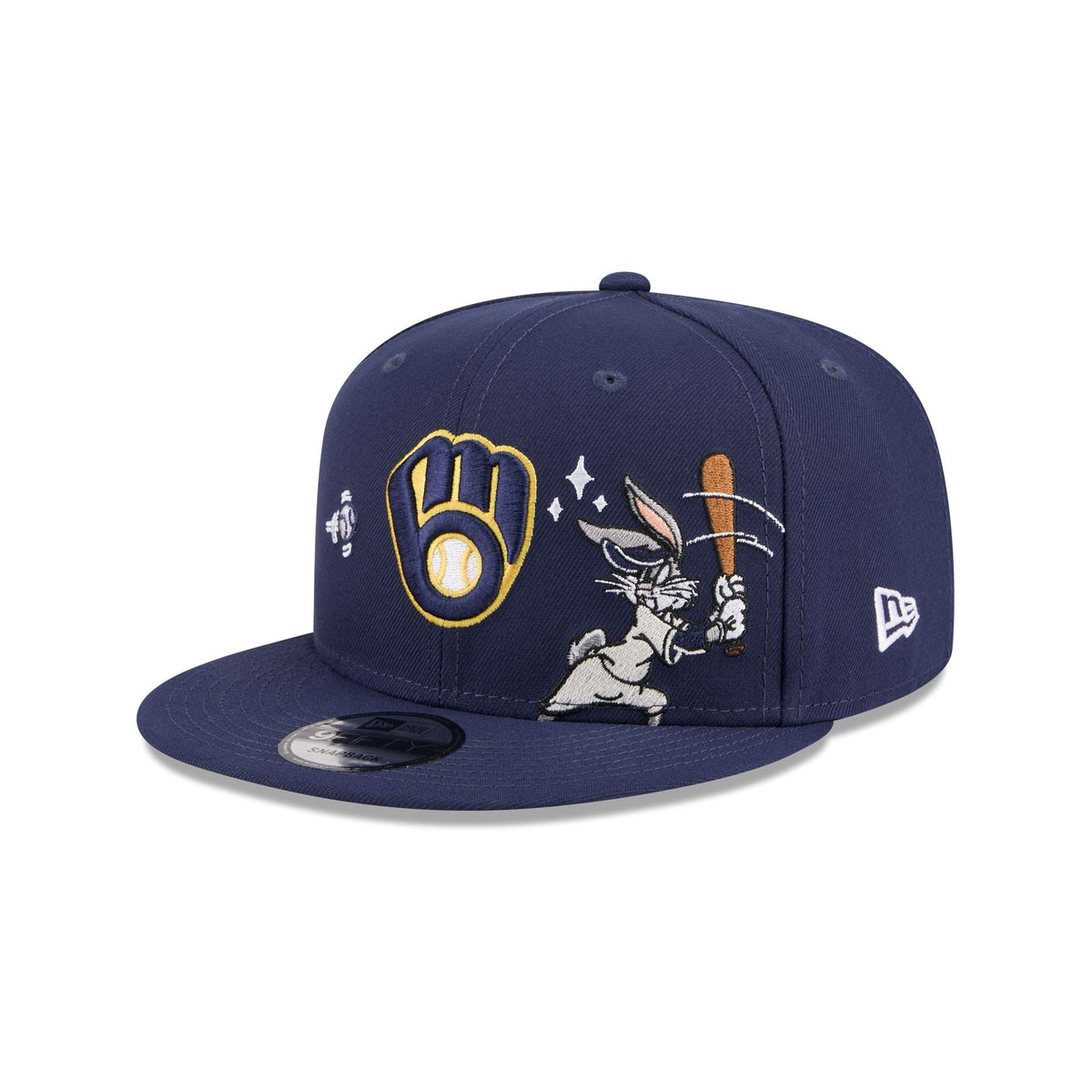 Milwaukee Brewers Bugs Bunny Swing 9FIFTY Snapback Hat