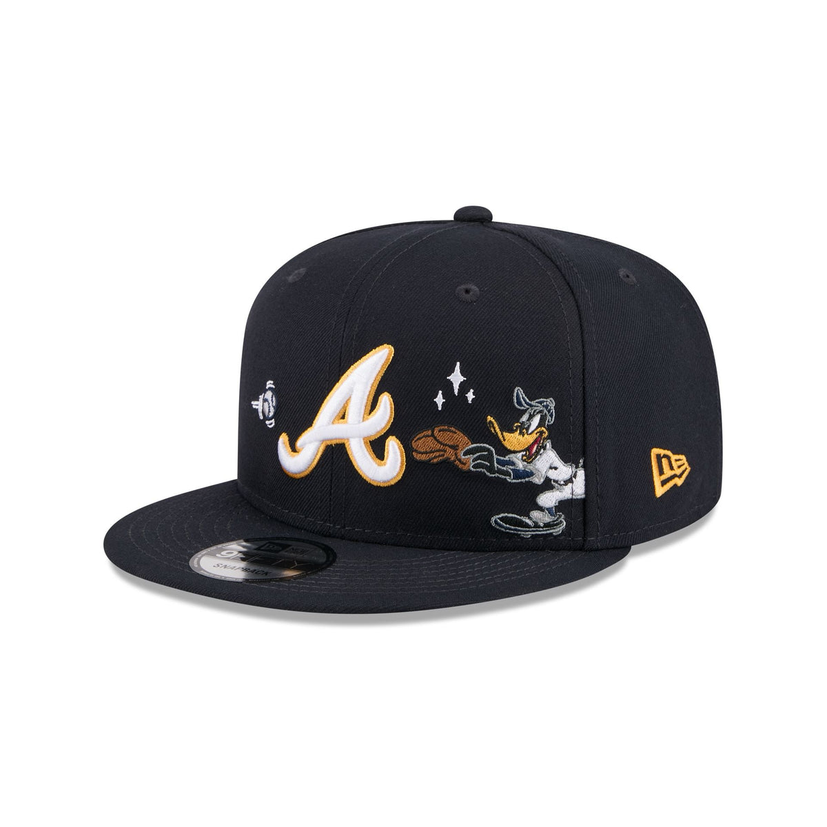 Atlanta Braves Daffy Duck Catch 9FIFTY Snapback Hat