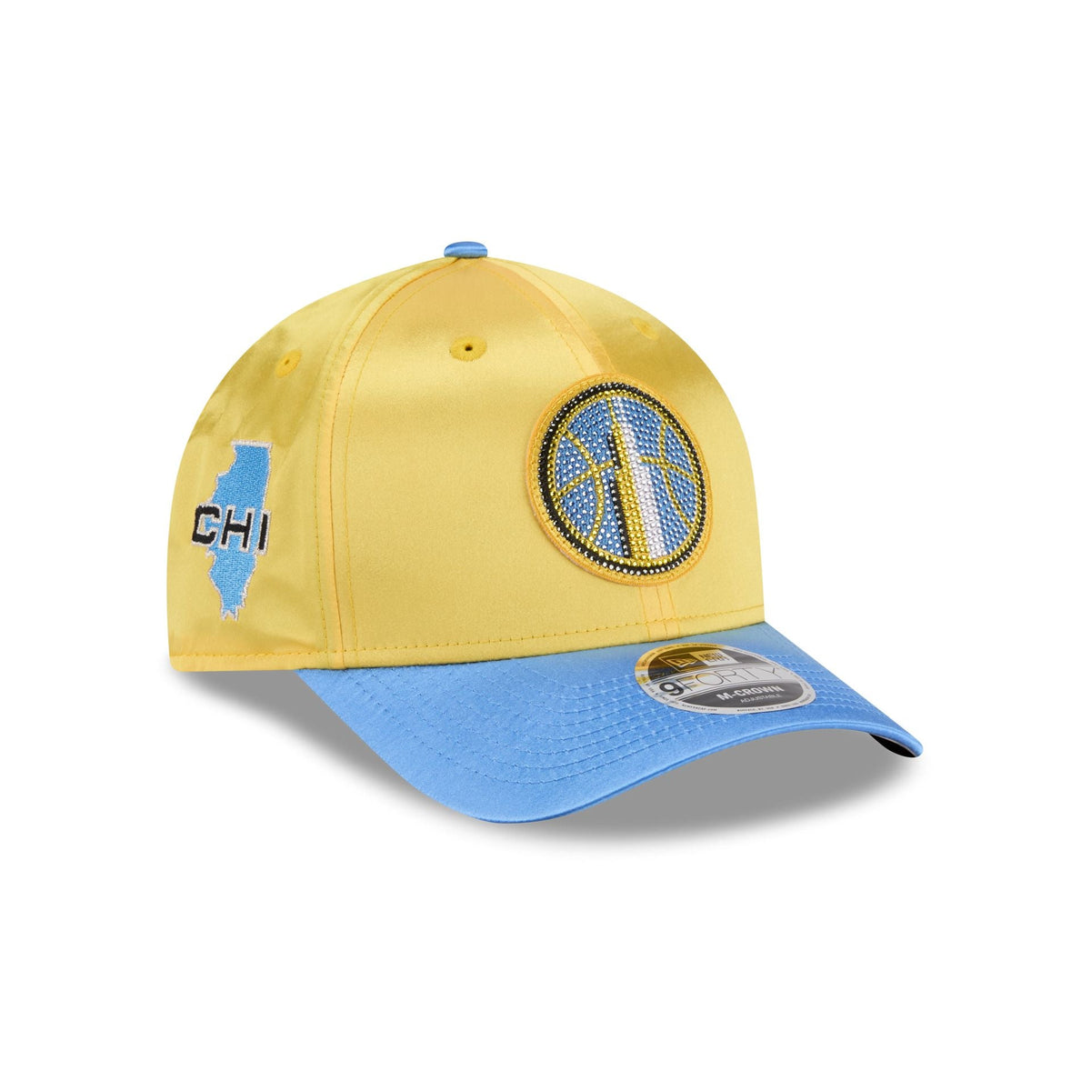Chicago Sky 2026 Draft Satin 9FORTY M-Crown Snapback Hat