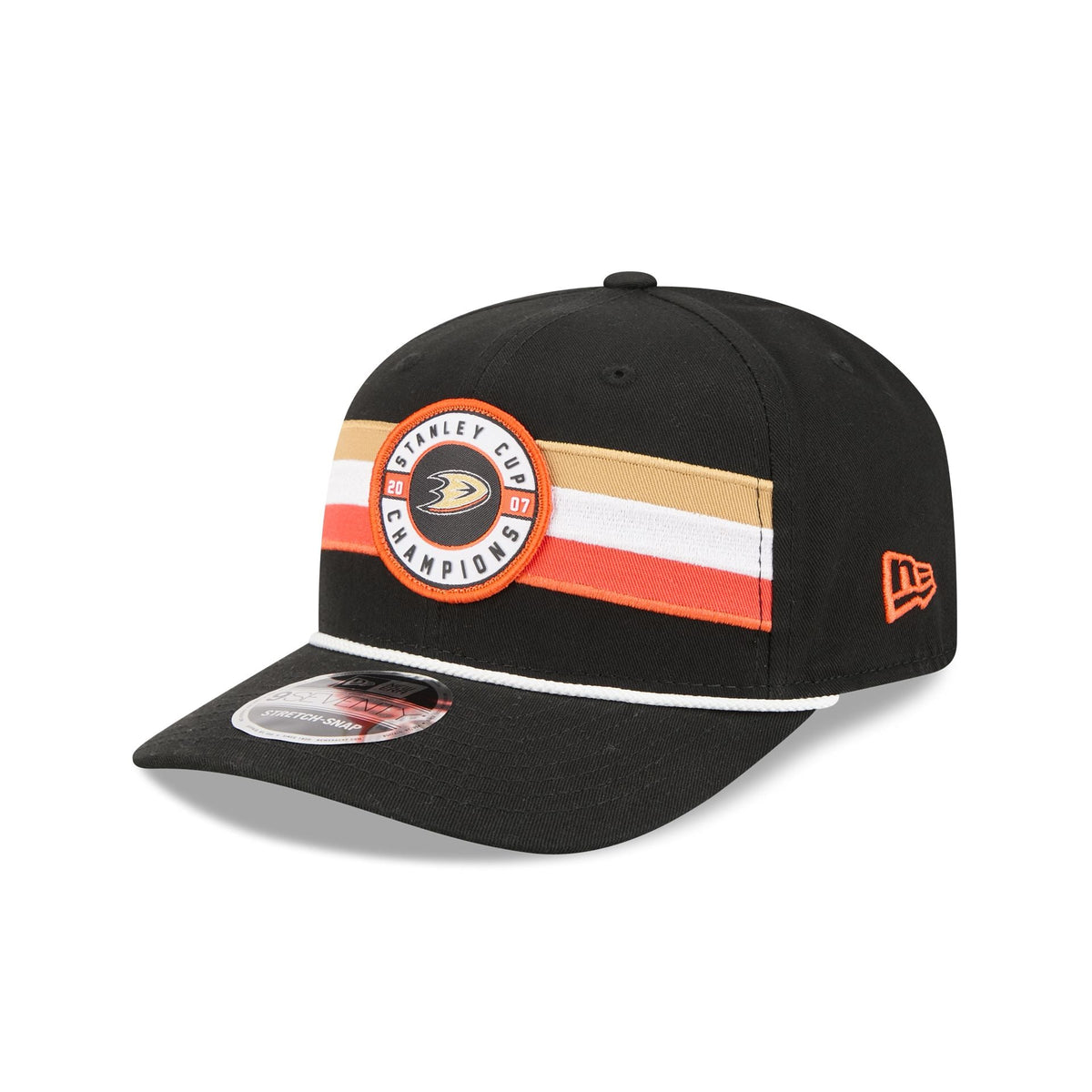 Anaheim Ducks Past Glory 9SEVENTY Stretch-Snap Hat
