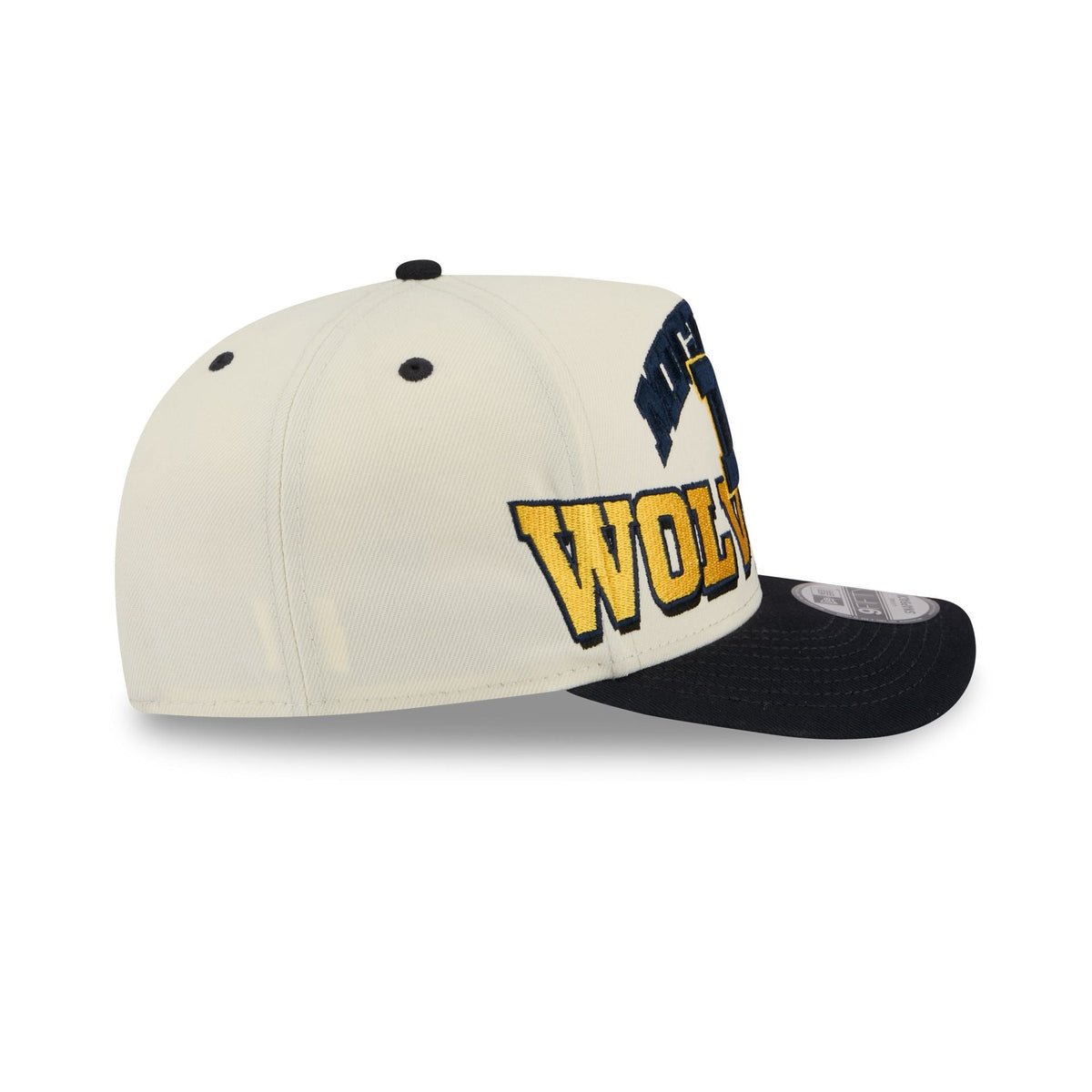Michigan Wolverines March Madness Chrome 9FIFTY A-Frame Snapback Hat