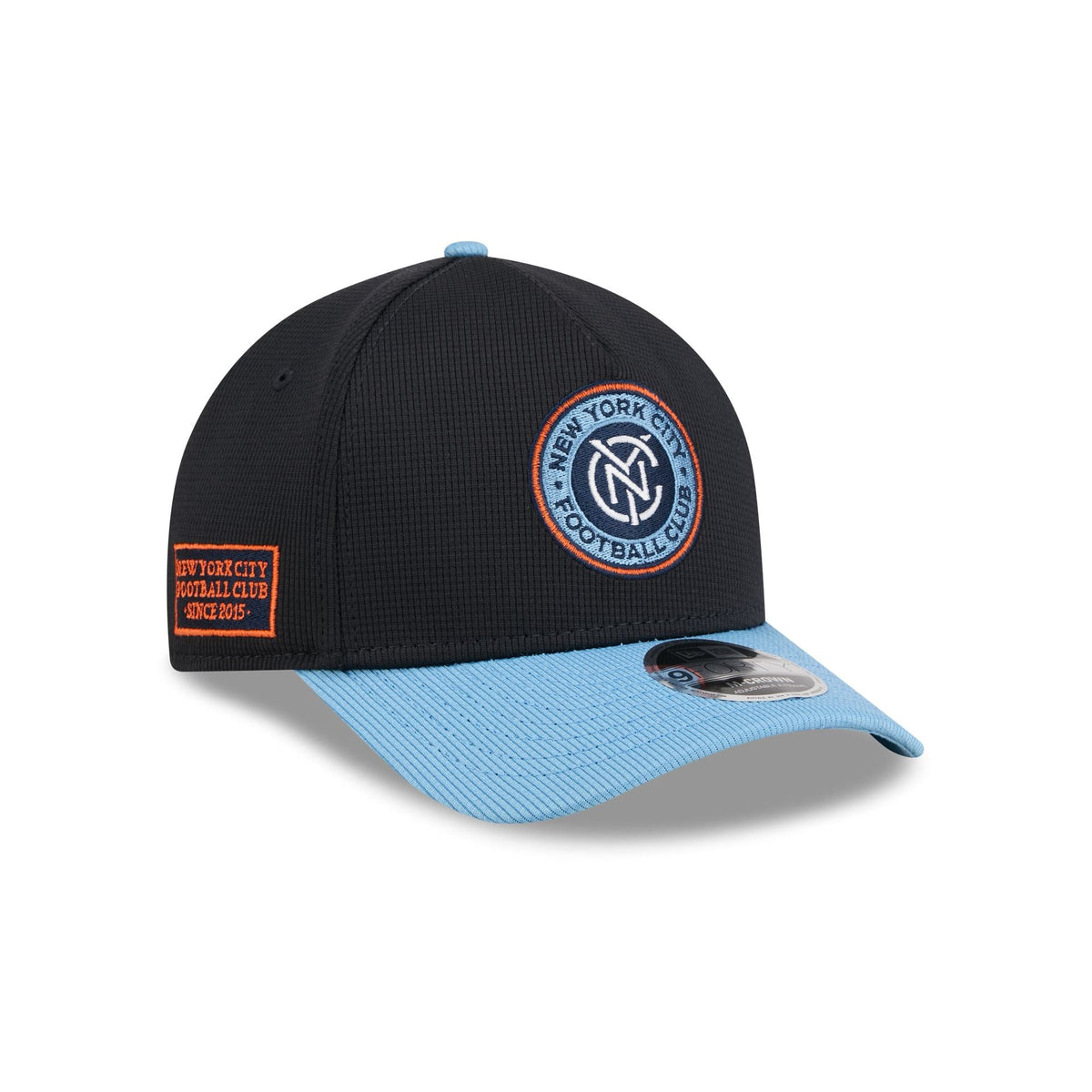 New York City FC 2026 Jersey Hook 9FORTY M-Crown A-Frame Snapback Hat