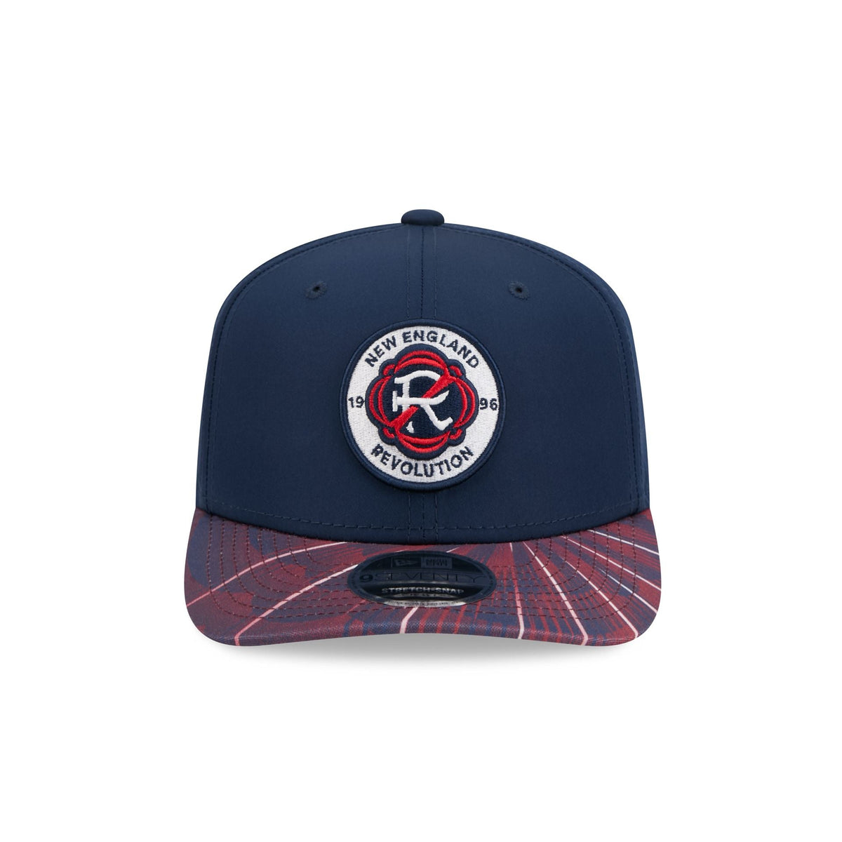New England Revolution 2026 Jersey Hook 9SEVENTY Stretch-Snap Hat