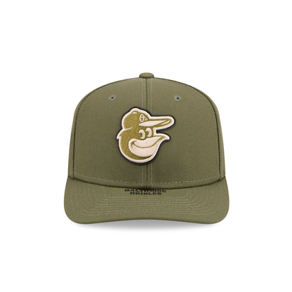 Baltimore Orioles Armed Forces Day 2026 9SEVENTY Stretch-Snap Hat