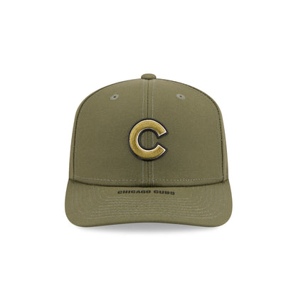 Chicago Cubs Armed Forces Day 2026 9SEVENTY Stretch-Snap Hat