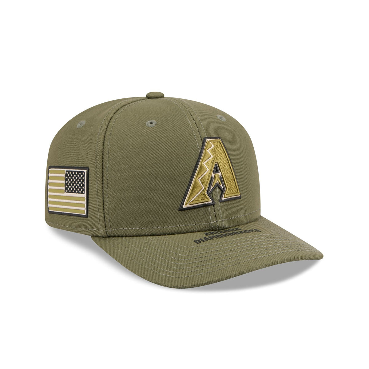 Arizona Diamondbacks Armed Forces Day 2026 9SEVENTY Stretch-Snap Hat