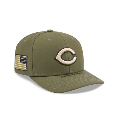 Cincinnati Reds Armed Forces Day 2026 9SEVENTY Stretch-Snap Hat