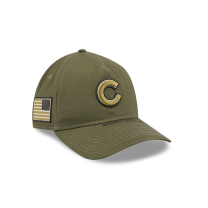 Chicago Cubs Armed Forces Day 2026 9TWENTY A-Frame Adjustable Hat