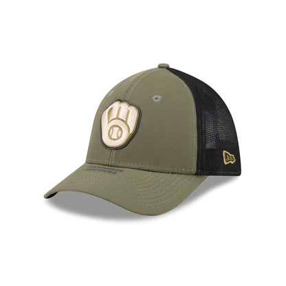 Milwaukee Brewers Armed Forces Day 2026 39THIRTY M-Crown Stretch Fit Hat