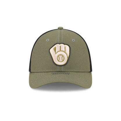 Milwaukee Brewers Armed Forces Day 2026 39THIRTY M-Crown Stretch Fit Hat