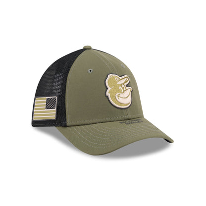 Baltimore Orioles Armed Forces Day 2026 39THIRTY M-Crown Stretch Fit Hat