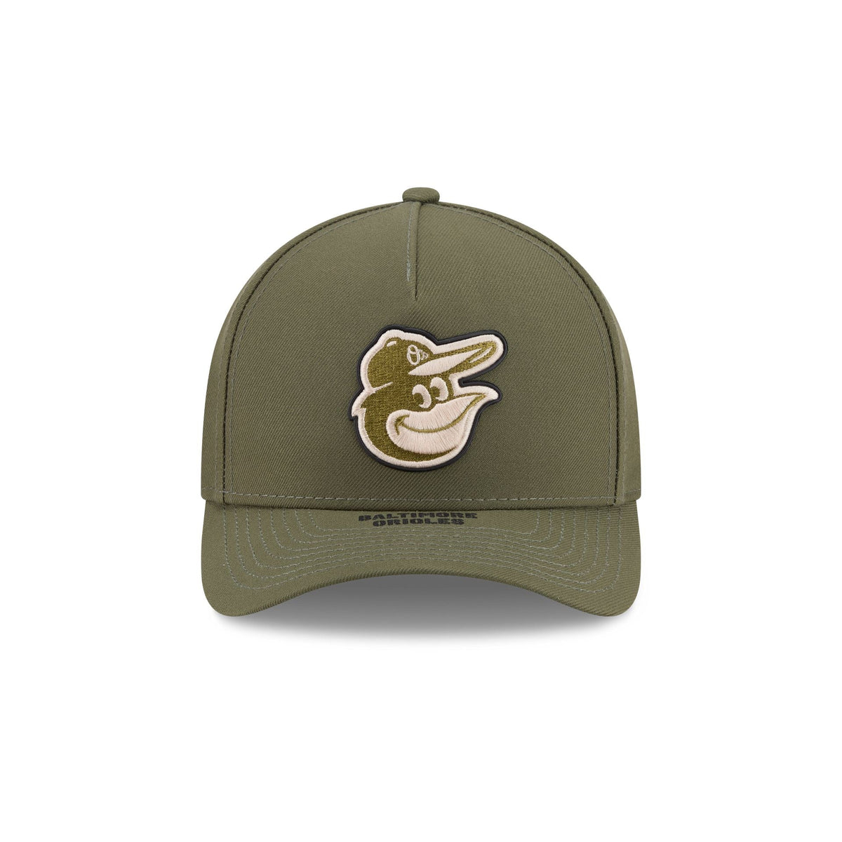 Baltimore Orioles Armed Forces Day 2026 9FORTY M-Crown A-Frame Snapback Hat
