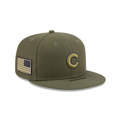 Chicago Cubs Armed Forces Day 2026 9FIFTY Snapback Hat