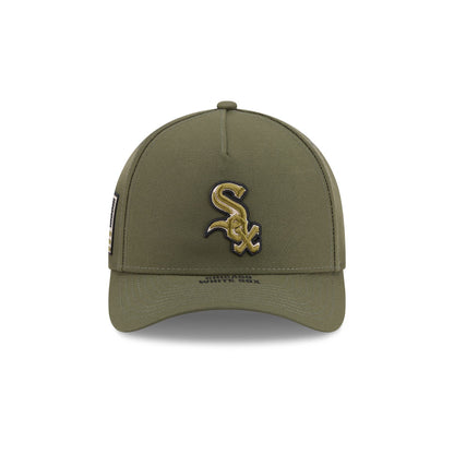 Chicago White Sox Armed Forces Day 2026 9FORTY M-Crown A-Frame Snapback Hat