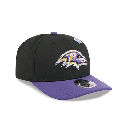 Baltimore Ravens 2026 Draft 9SEVENTY Stretch-Snap Hat