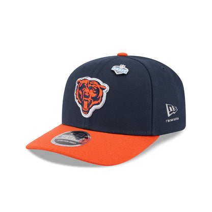 Chicago Bears 2026 Draft 9SEVENTY Stretch-Snap Hat