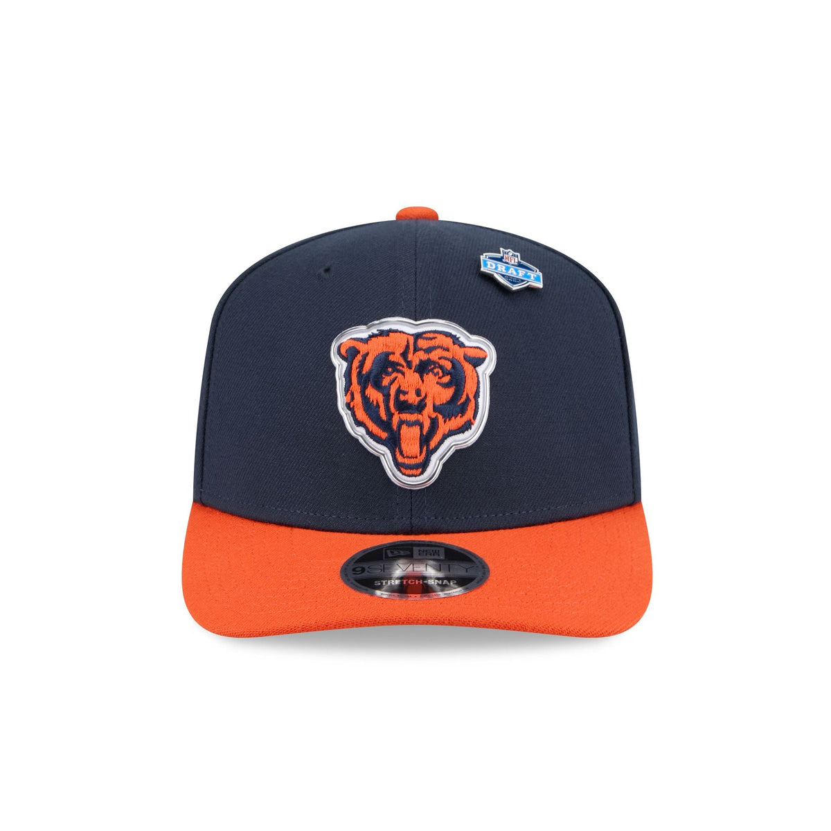 Chicago Bears 2026 Draft 9SEVENTY Stretch-Snap Hat