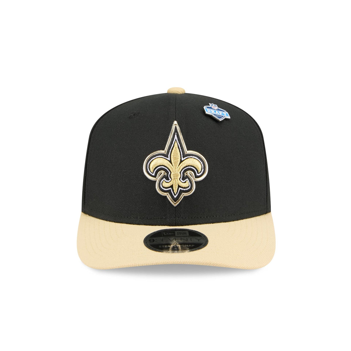New Orleans Saints 2026 Draft 9SEVENTY Stretch-Snap Hat