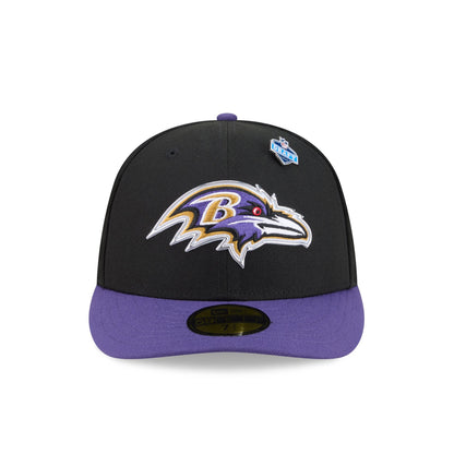 Baltimore Ravens 2026 Draft 59FIFTY Fitted Hat