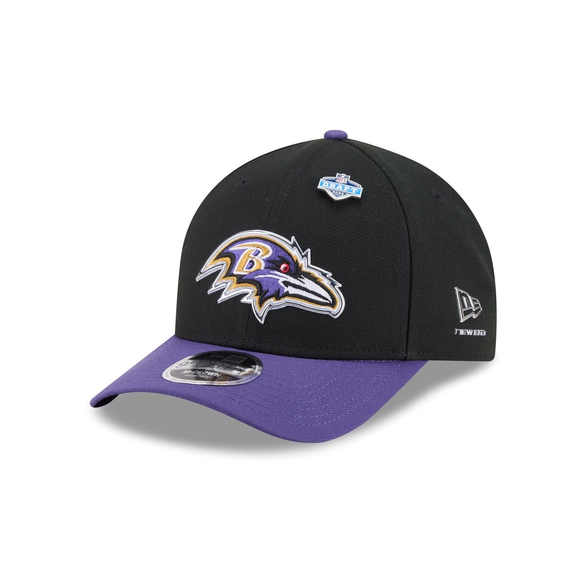 Baltimore Ravens 2026 Draft 9FORTY M-Crown Snapback Hat