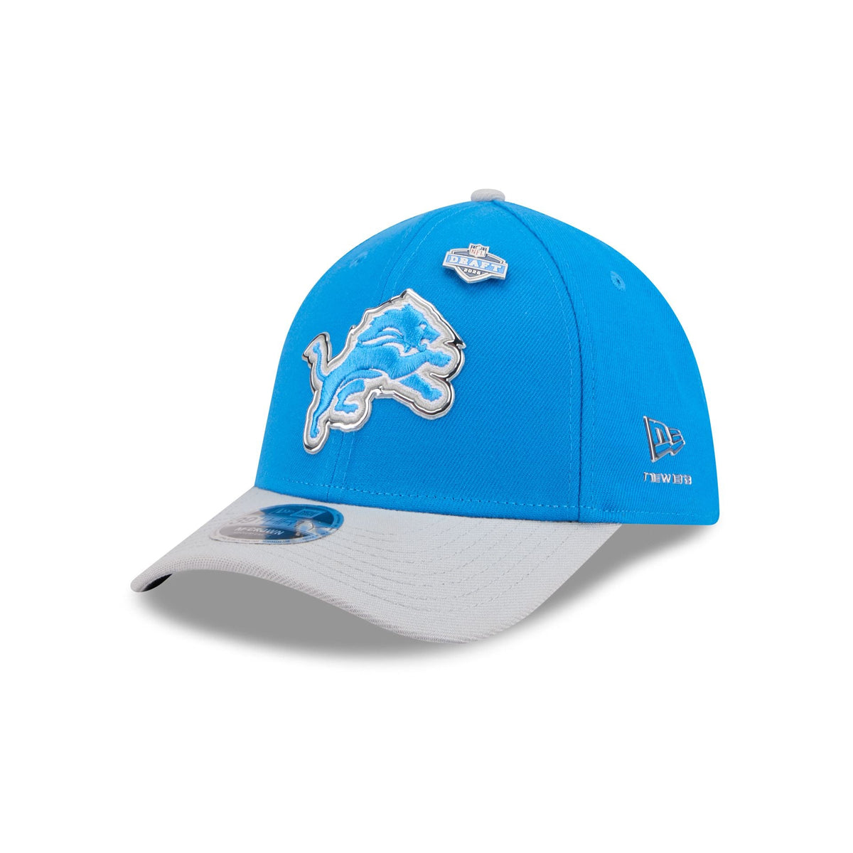 Detroit Lions 2026 Draft 39THIRTY M-Crown Stretch Fit Hat