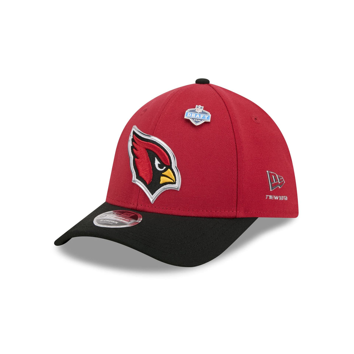 Arizona Cardinals 2026 Draft 39THIRTY M-Crown Stretch Fit Hat