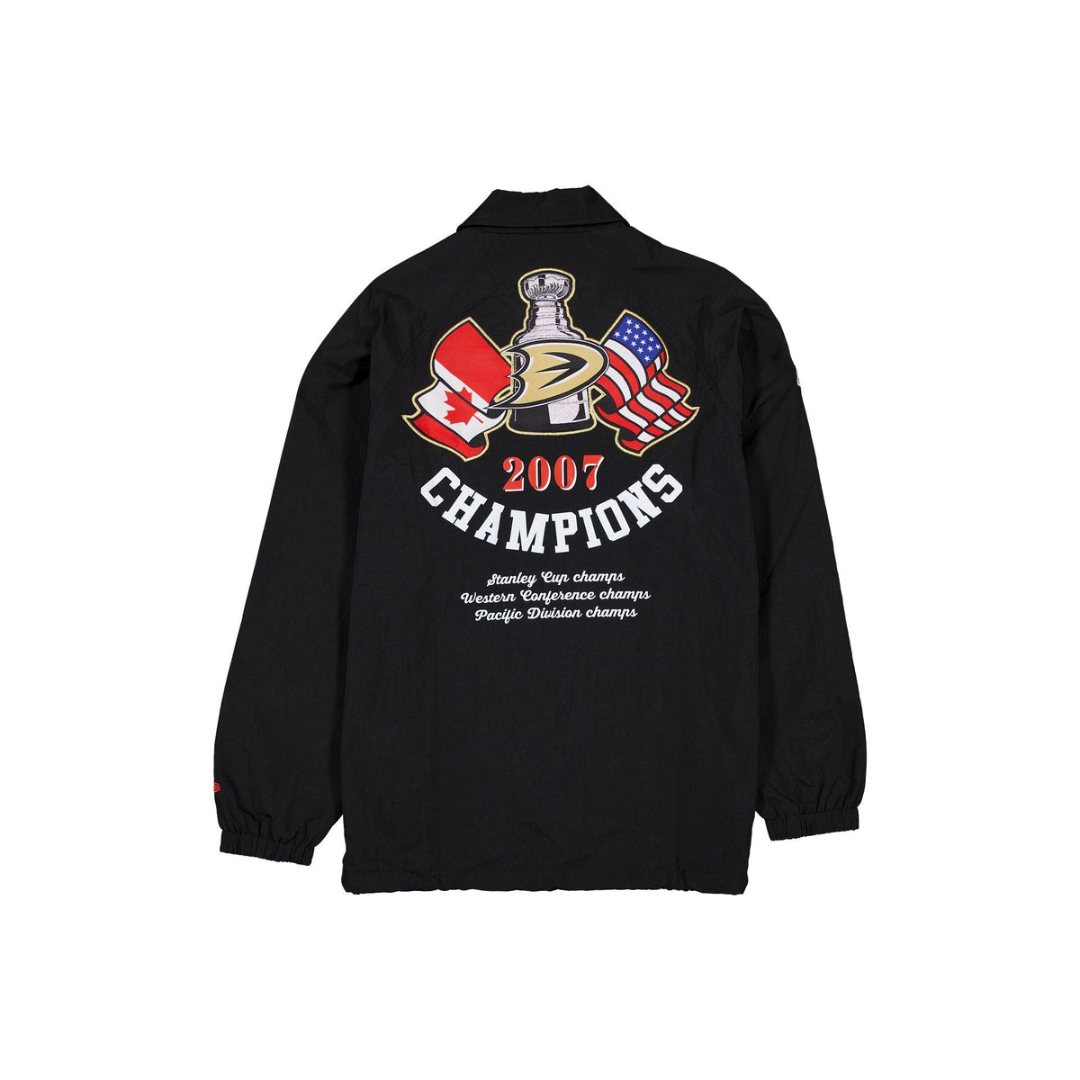 Anaheim Ducks Past Glory Coaches Jacket